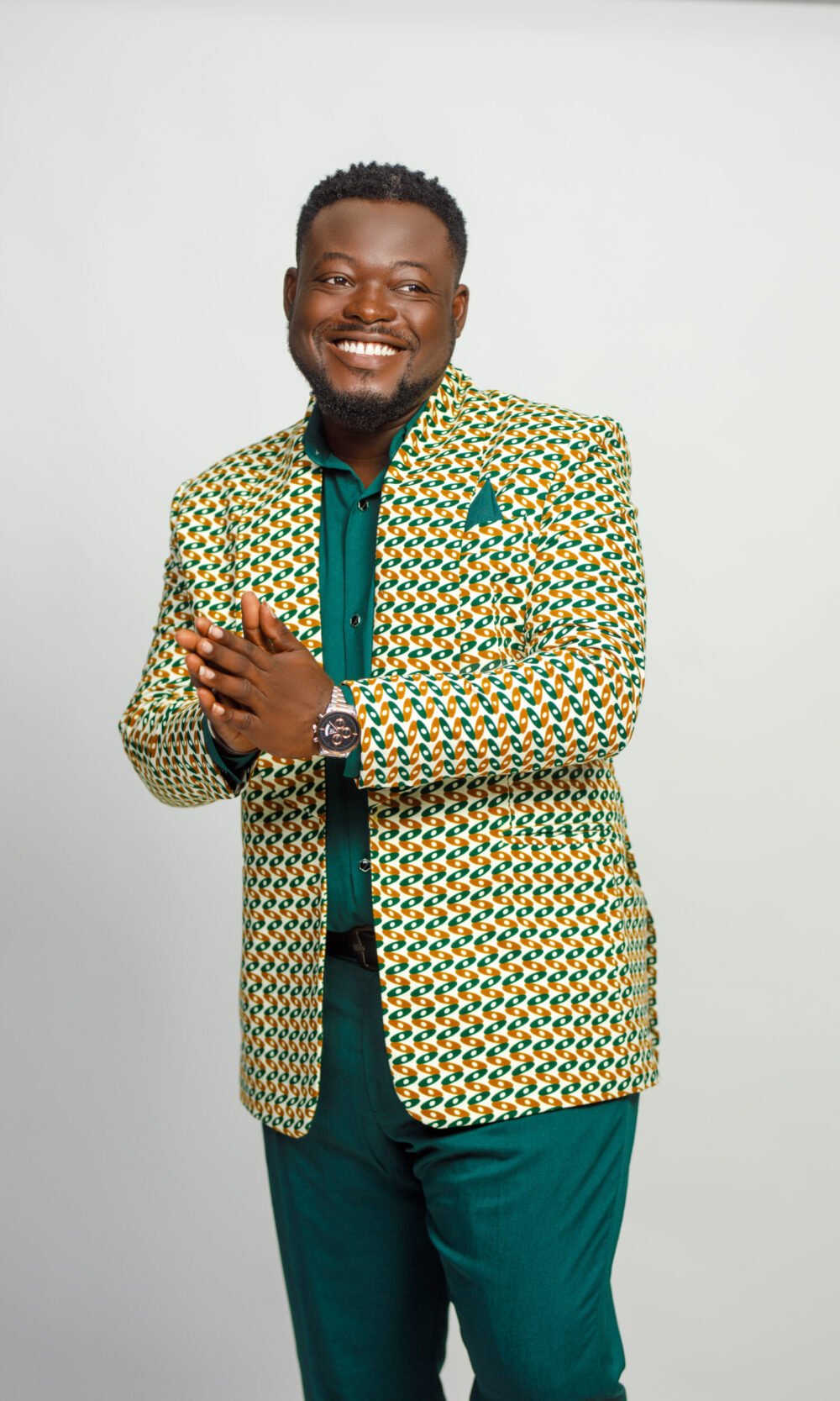 WAX PRINT SUIT